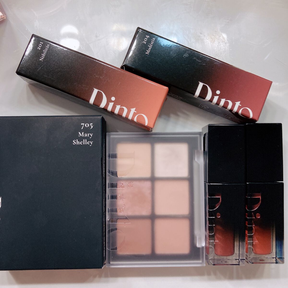 ブラーフィニシュシャドウパレット/Dinto/アイシャドウパレットを使ったクチコミ（1枚目）