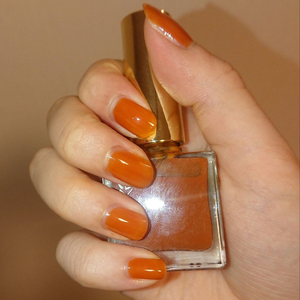 エクセル ネイルポリッシュ N NL29 キャラメリゼシロップ/excel/マニキュアを使ったクチコミ（1枚目）