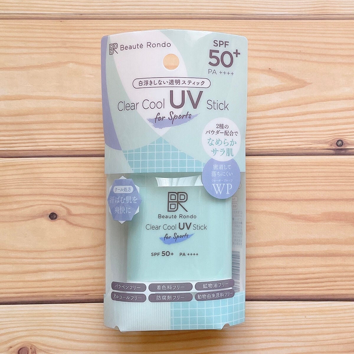 紫外線予報 さらさらUVスティックF/紫外線予報/日焼け止めスティックを使ったクチコミ(3枚目)