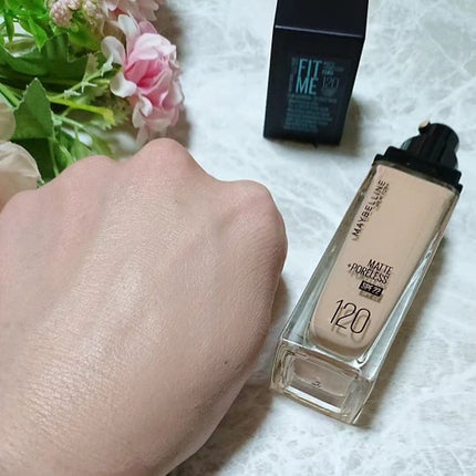フィットミー リキッドファンデーション R/MAYBELLINE NEW YORK/リキッドファンデーションを使ったクチコミ(4枚目)
