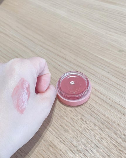 GLOWY TINT BALM/AOU/リップグロスを使ったクチコミ(2枚目)