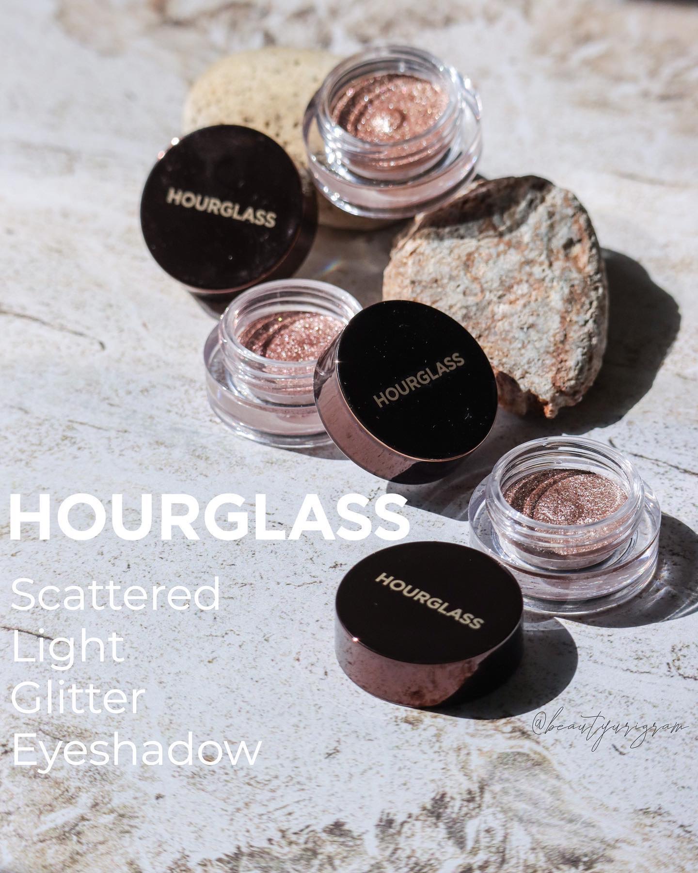 HOURGLASS  Scattered Light Glitter Eyeshadow/HOURGLASS/ジェル・クリームアイシャドウを使ったクチコミ（1枚目）