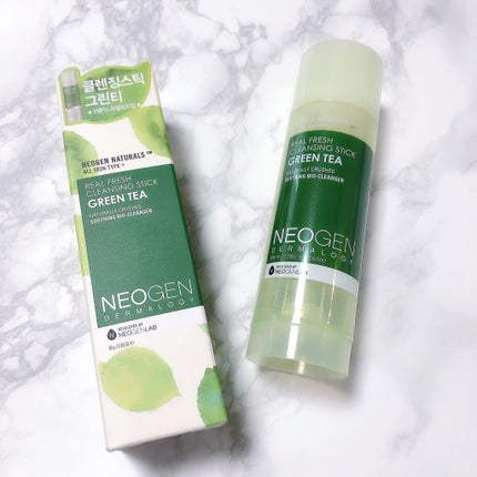 ダーマロジー リアルフレッシュクレンジングスティック グリーンティー/NEOGEN/クレンジングバームを使ったクチコミ(4枚目)