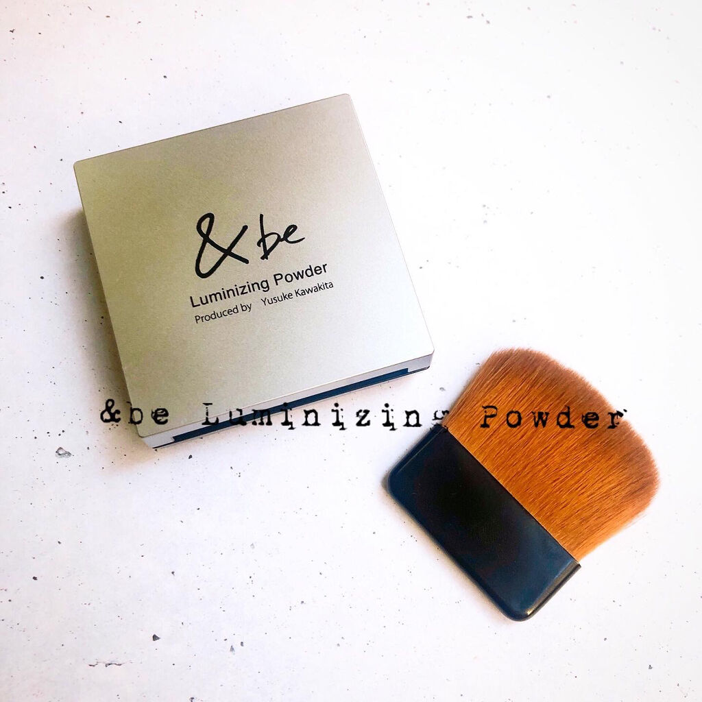 &be ルミナイジングパウダー/＆be/パウダーハイライトを使ったクチコミ（1枚目）