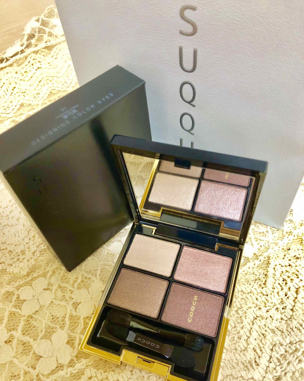 デザイニング カラー アイズ/SUQQU/アイシャドウパレットを使ったクチコミ（1枚目）