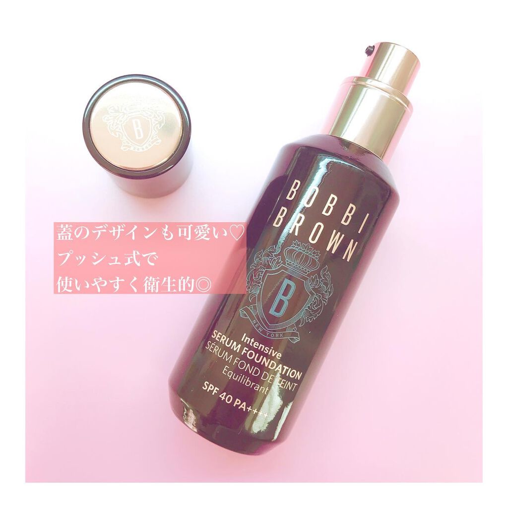 インテンシブ セラム ファンデーション/BOBBI BROWN/リキッドファンデーションを使ったクチコミ(2枚目)
