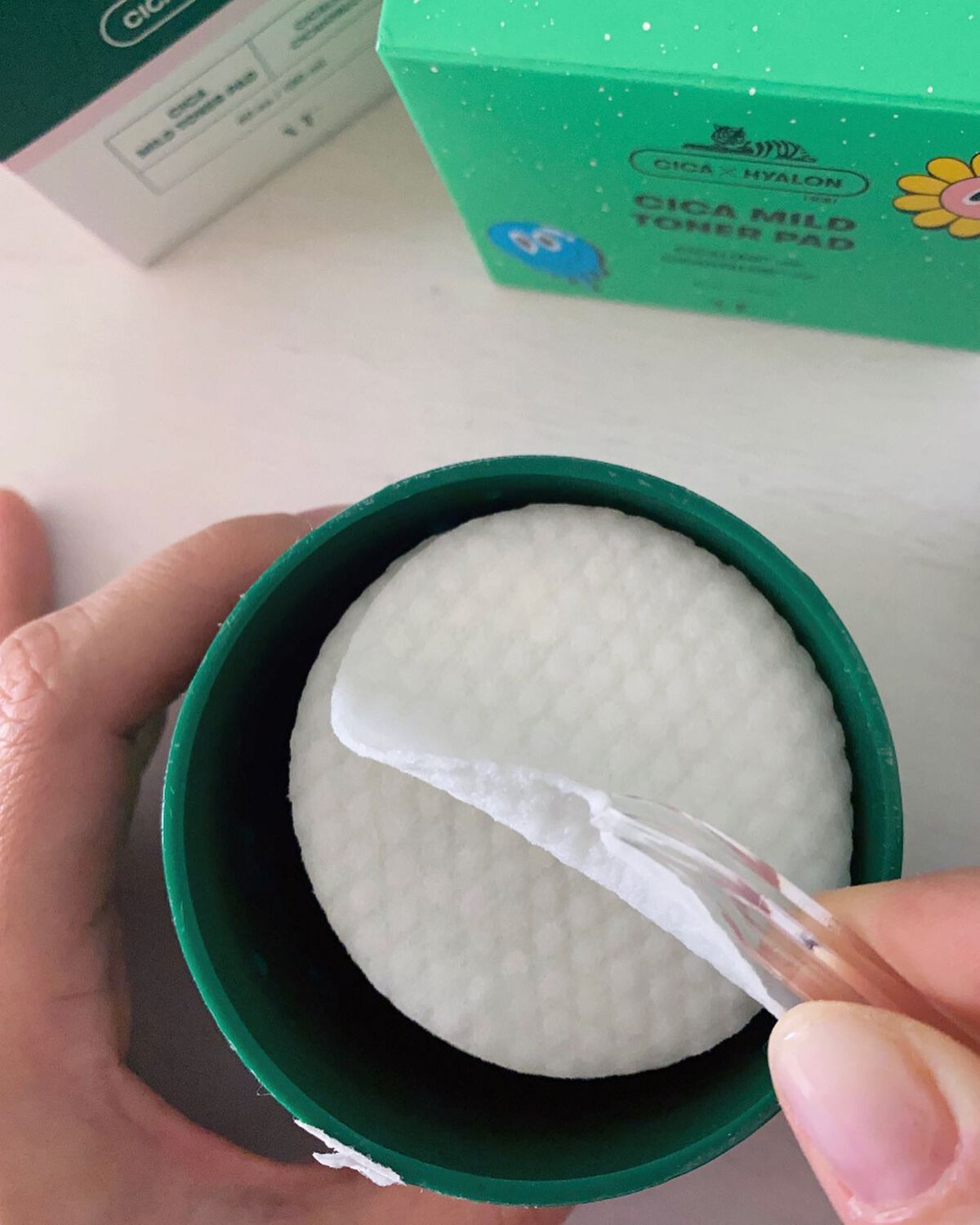 CICA マイルドトナーパッド/VT/トナーパッドを使ったクチコミ(3枚目)