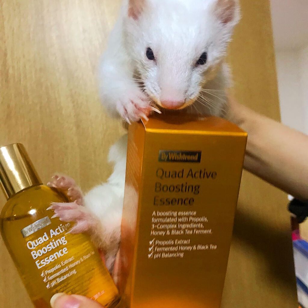 クアッドアクティブブースティングエッセンス/By Wishtrend/美容液を使ったクチコミ（3枚目）