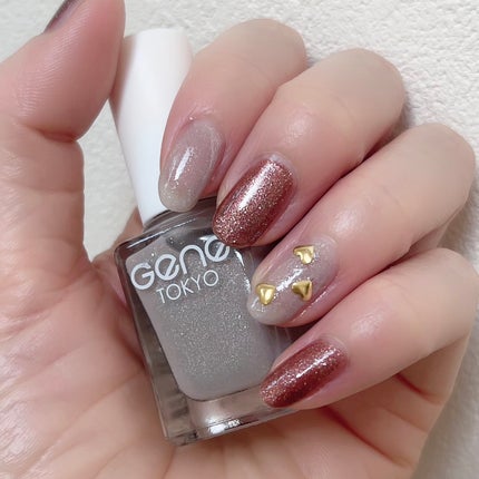 gene TOKYO ネイル/DAISO/マニキュアを使ったクチコミ(3枚目)