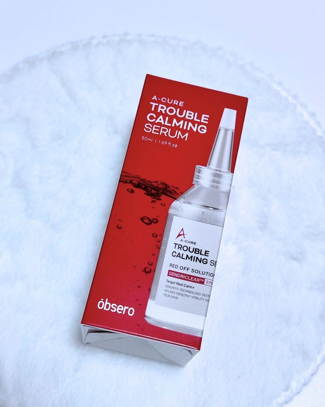 エーキュアトラブルカーミングセラム/obsero/美容液を使ったクチコミ(5枚目)
