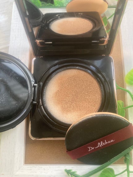 オーロラ カバー クッション モイスチャー/Dr.Althea/クッションファンデーションを使ったクチコミ(2枚目)