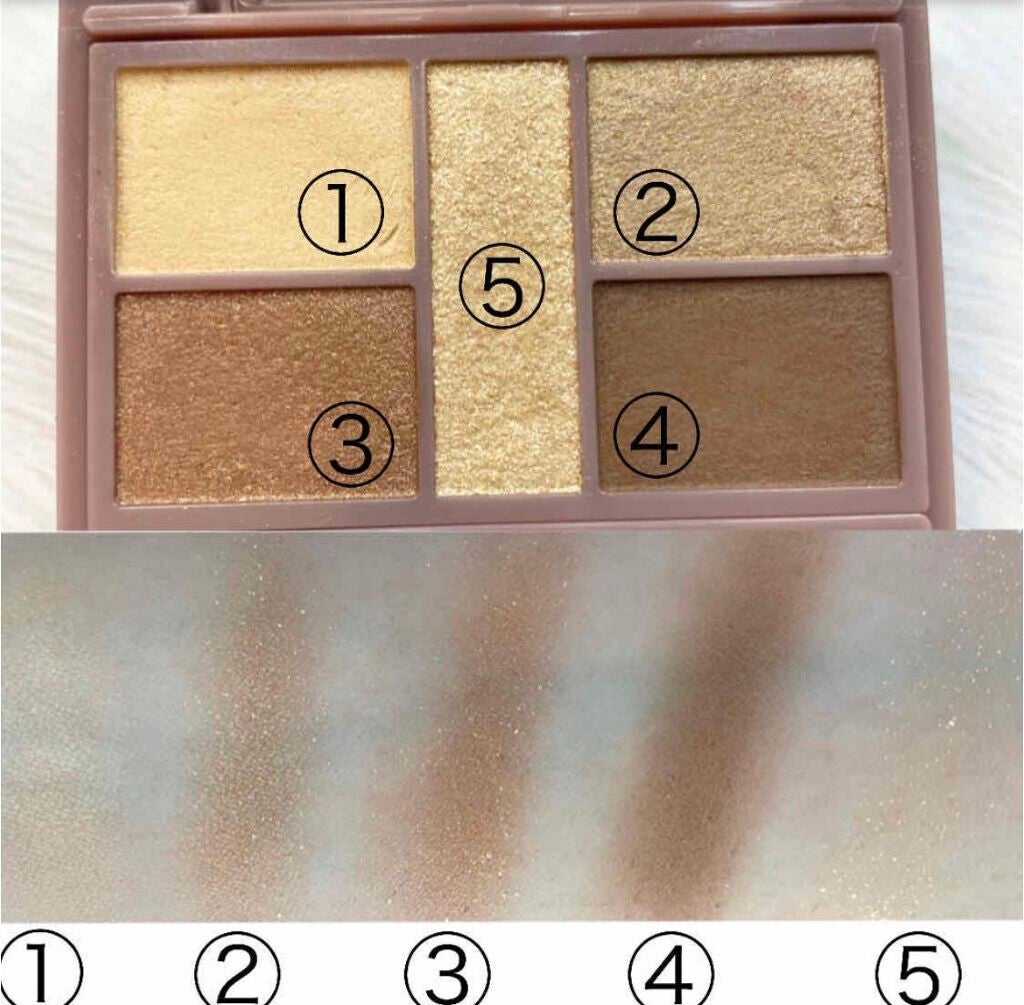 パーフェクトスタイリストアイズ/キャンメイク/アイシャドウパレットを使ったクチコミ(2枚目)