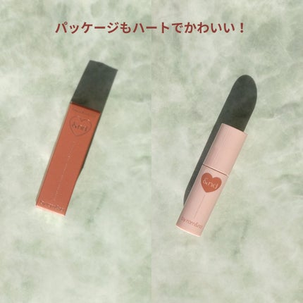 アンドバイロムアンド グラッシーボムティント/&nd by rom&nd/リップティントを使ったクチコミ(4枚目)