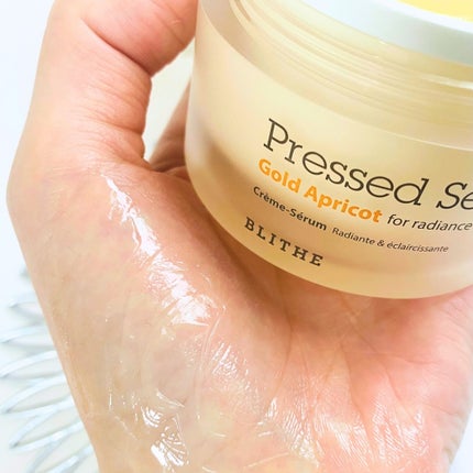 Pressed Serum Gold Apricot/BLITHE/美容液を使ったクチコミ(5枚目)