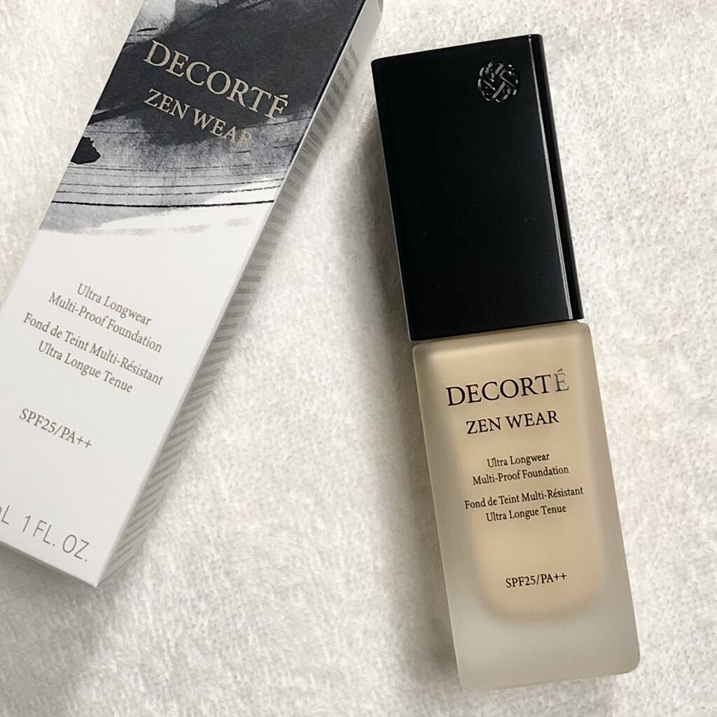 ゼン ウェア フルイド/DECORTÉ/リキッドファンデーションを使ったクチコミ（1枚目）