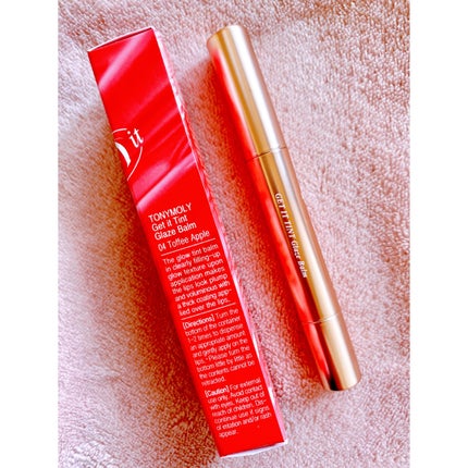 ゲットイットティントグレーズバーム/TONYMOLY/リップティントを使ったクチコミ(4枚目)