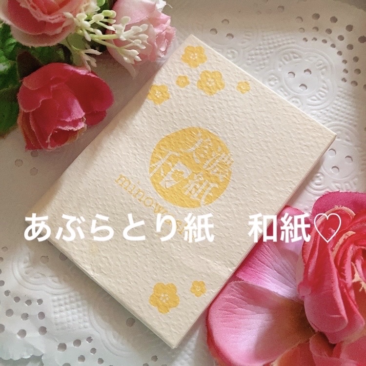 DAISO 超吸収 あぶらとり美濃和紙のクチコミ「DAISOの
超吸収 あぶらとり美濃和紙
です。

薄くてたくさん入っています。
ケース型の厚.....」（1枚目）