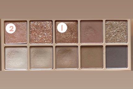 【旧品】パーフェクトスタイリストアイズ/キャンメイク/アイシャドウパレットを使ったクチコミ(4枚目)