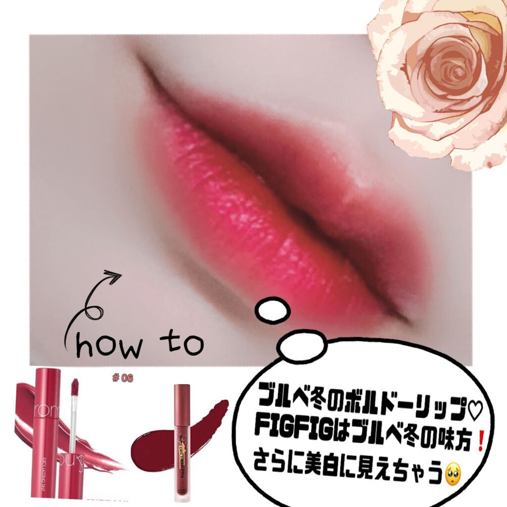 ラスティンググロスリップ/CEZANNE/口紅を使ったクチコミ(3枚目)