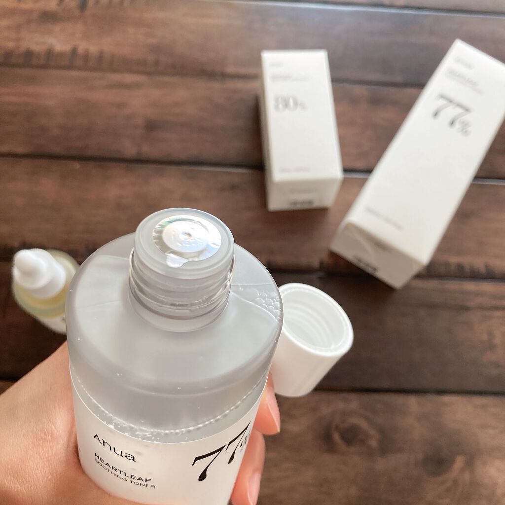 ドクダミ 77 スージングトナー/Anua/化粧水を使ったクチコミ（3枚目）