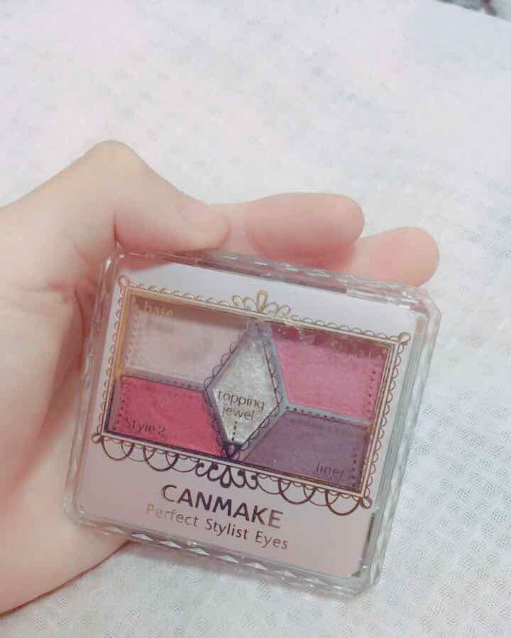 【旧品】パーフェクトスタイリストアイズ/キャンメイク/アイシャドウパレットを使ったクチコミ（1枚目）