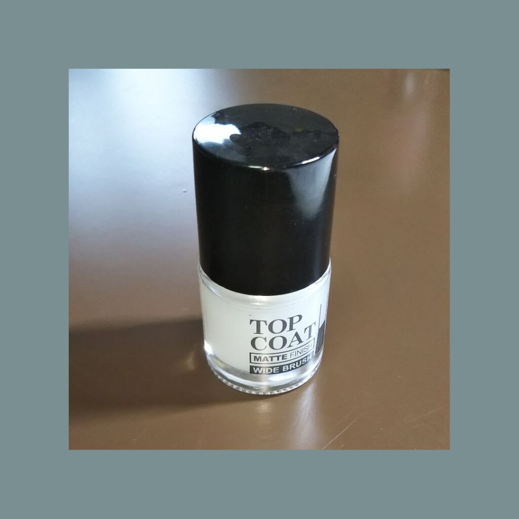 AT トップコート マットフィニッシュ/Art Collection/ネイルトップコートを使ったクチコミ（1枚目）