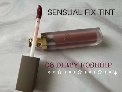 センシュアルフィックスティント/Ririmew/リップティントを使ったクチコミ(2枚目)