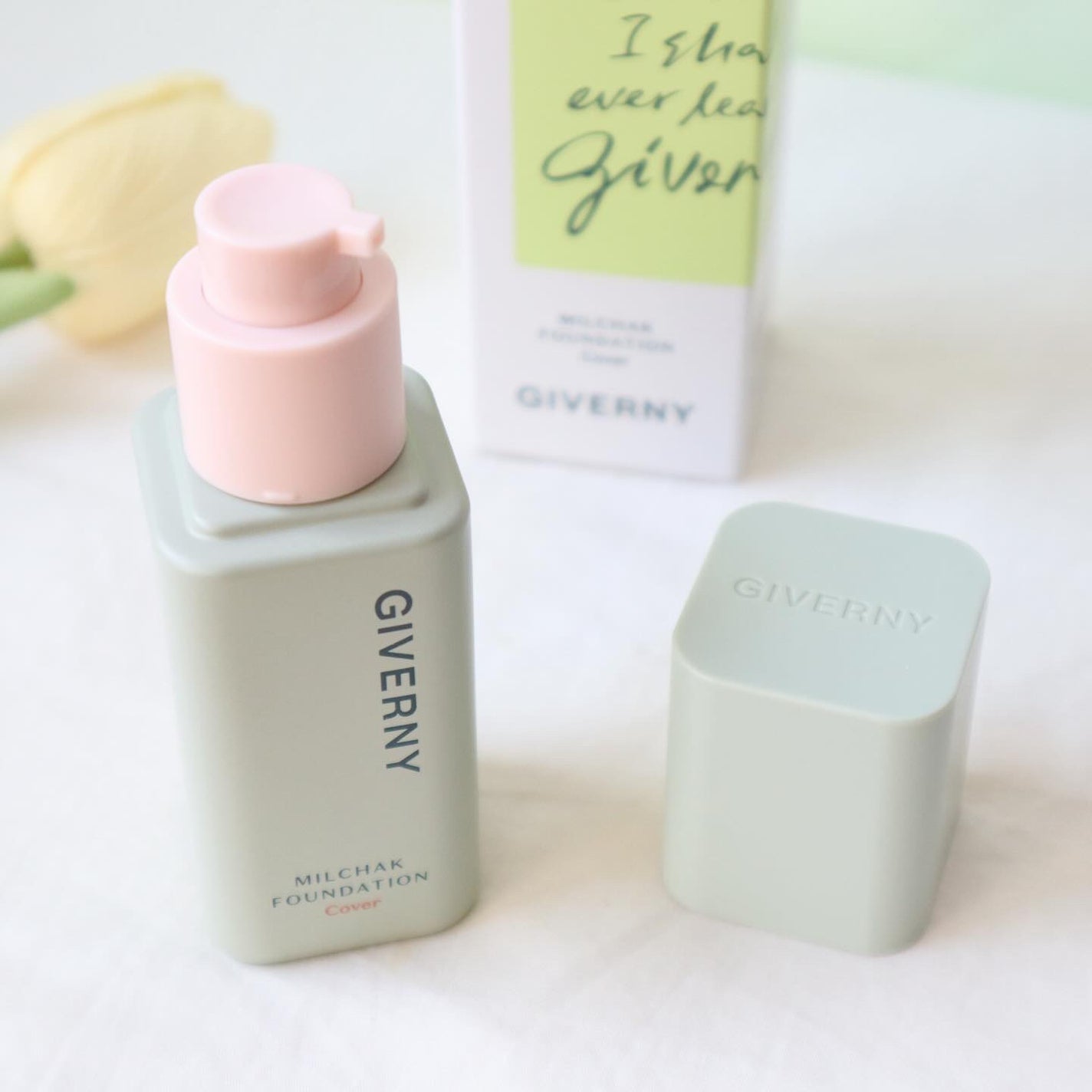 ジヴェルニー 密着カバーファンデーション/GIVERNY/リキッドファンデーションを使ったクチコミ(2枚目)