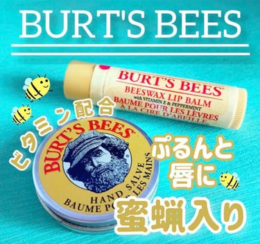 ビーズワックスリップバーム/BURT'S BEES/リップケア・リップクリームを使ったクチコミ（1枚目）