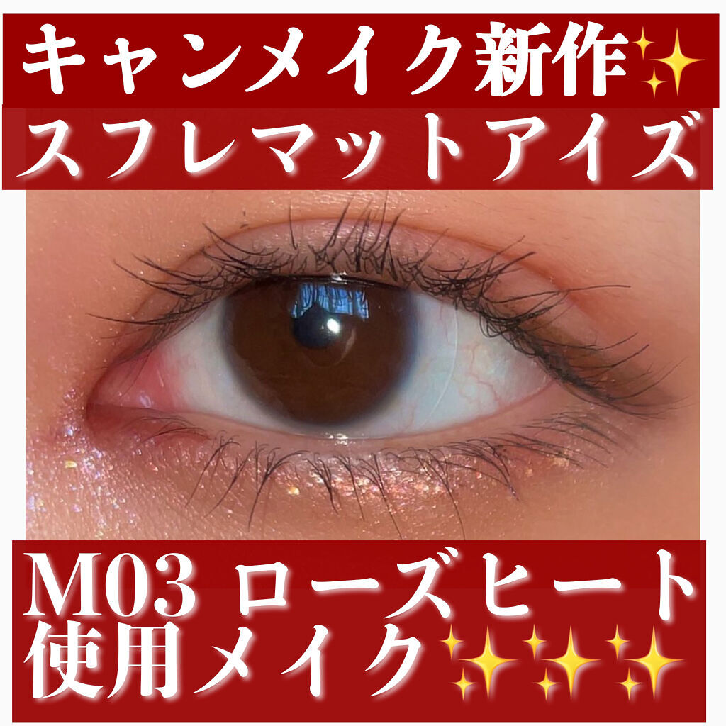 シルキースフレアイズ（マットタイプ）/キャンメイク/アイシャドウパレットを使ったクチコミ（1枚目）