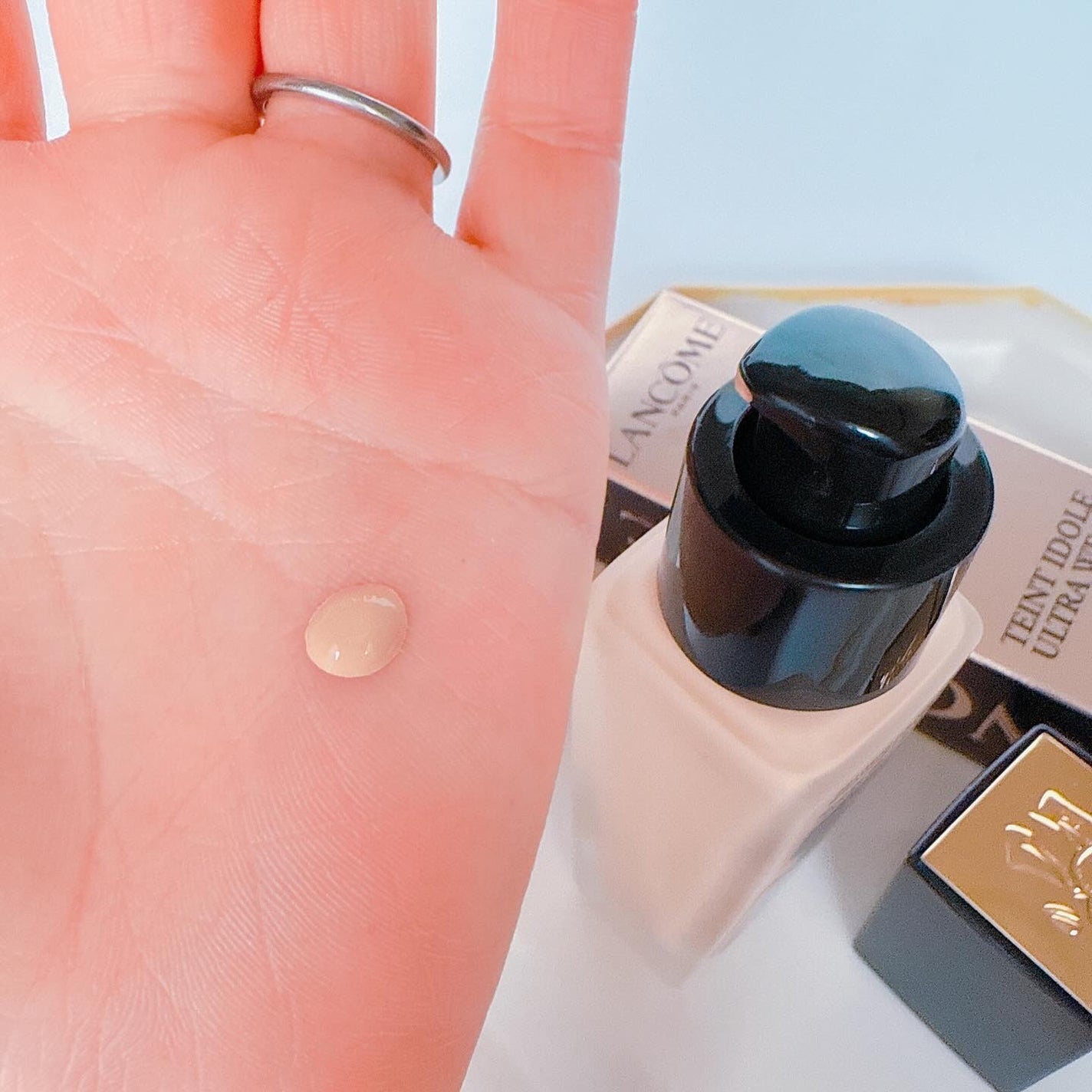 タンイドル ウルトラ ウェア リキッド N/LANCOME/リキッドファンデーションを使ったクチコミ(4枚目)
