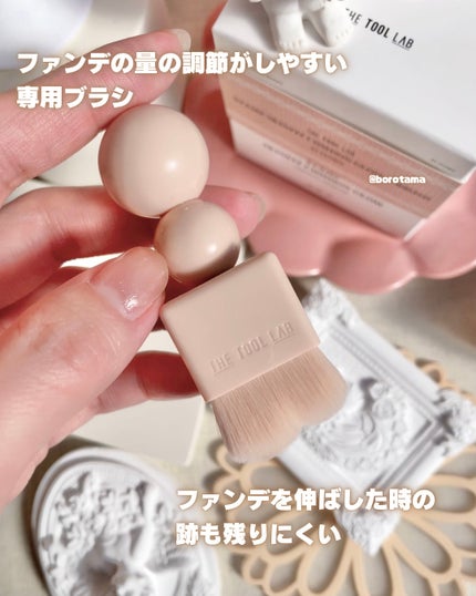 スタンプスキンフィットクッショングロウ/THE TOOL LAB/クッションファンデーションを使ったクチコミ(4枚目)