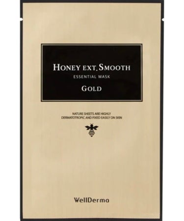 Honey EXT. Smooth Essential Mask gold/WellDerma/シートマスク・パックを使ったクチコミ（1枚目）