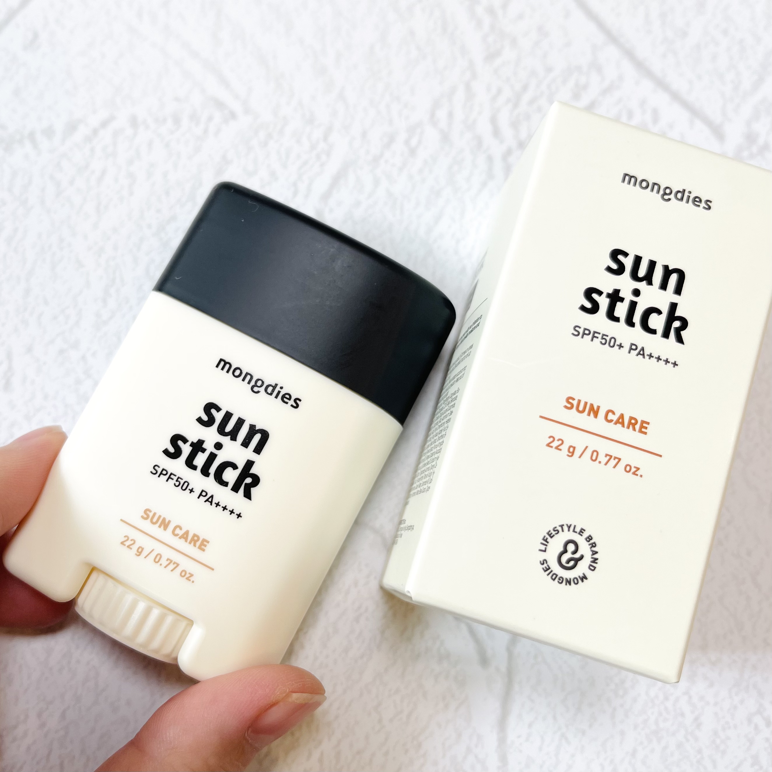 日焼け止めスティックSPF50＋ PA++++/モンディエス/日焼け止めスティックを使ったクチコミ（1枚目）