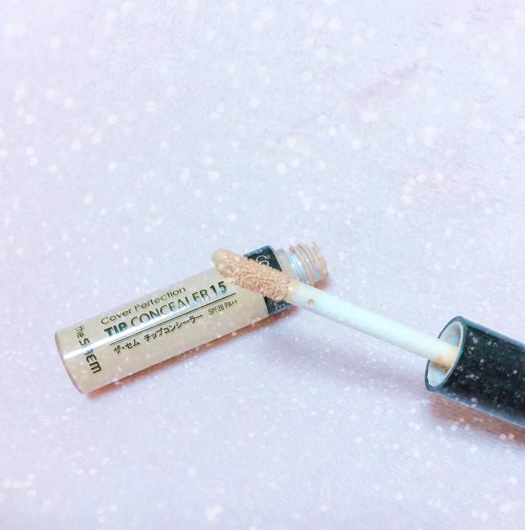 カバーパーフェクション チップコンシーラー/the SAEM/リキッドコンシーラーを使ったクチコミ(2枚目)