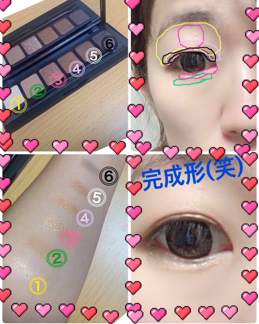 マイシャドウパレット/play on make/アイシャドウパレットを使ったクチコミ（3枚目）