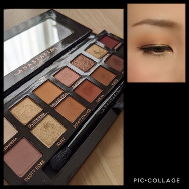 アナスタシア ビバリーヒルズ SOFT GLAM アイシャドウ パレットのクチコミ「みなさんこんにちは🙋
今日はAnastasia Beverly Hillsのアイシャドウパレッ.....」（2枚目）