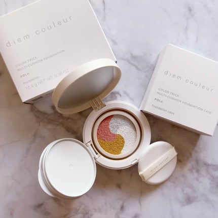 ディエム クルール カラートリックマルチクッションファンデーション/ディエム クルール/クッションファンデーションを使ったクチコミ(1枚目)