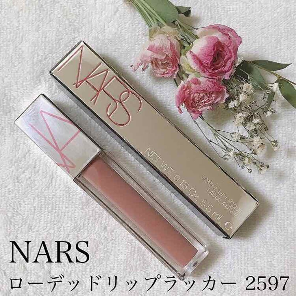 ローデッド リップラッカー/NARS/口紅を使ったクチコミ（1枚目）