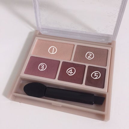 パーフェクトマルチアイズ/キャンメイク/アイシャドウパレットを使ったクチコミ(4枚目)