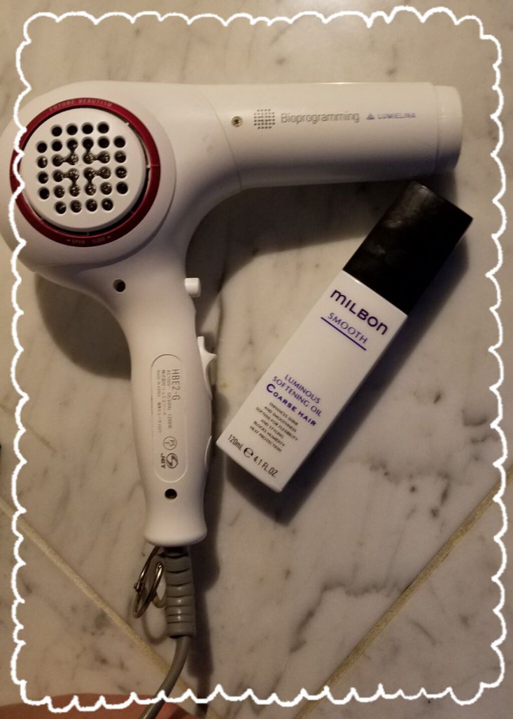 ヘアービューザーエクセレミアム2 HBE2-G/LUMIELINA/ドライヤーを使ったクチコミ(2枚目)