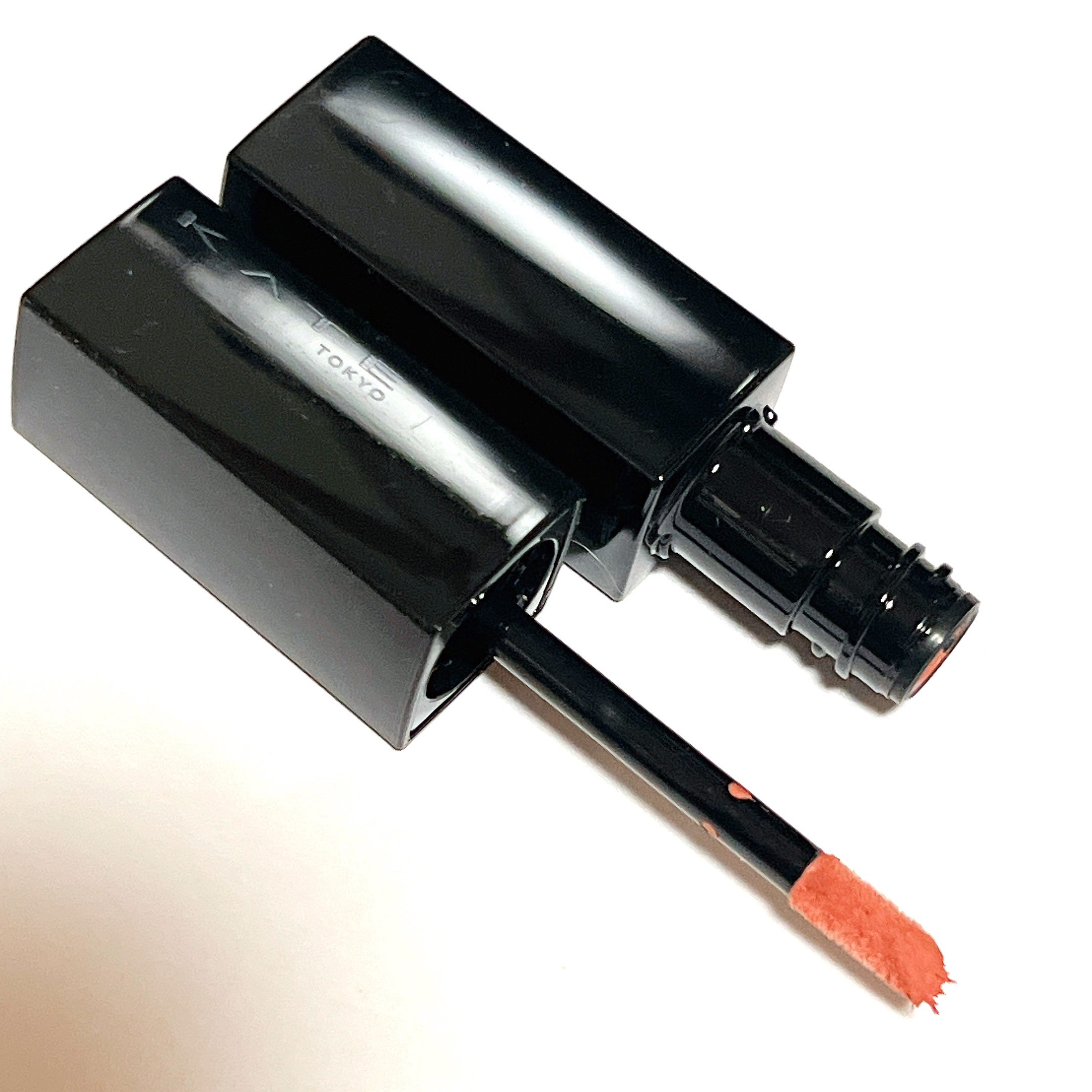 リップモンスター スフレマット EX-1 蜜柑雲シフォン(限定)/KATE/口紅を使ったクチコミ（2枚目）