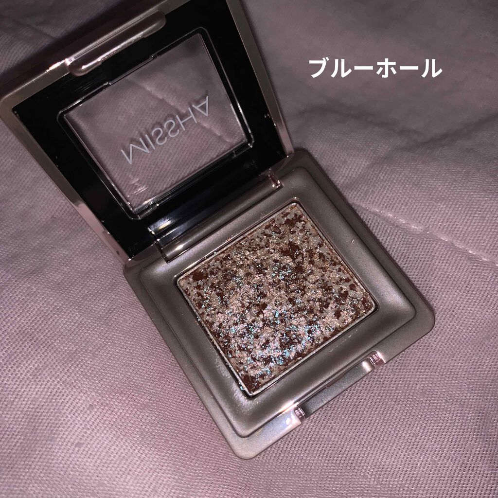 グリッタープリズム シャドウ/MISSHA/グリッターを使ったクチコミ（3枚目）