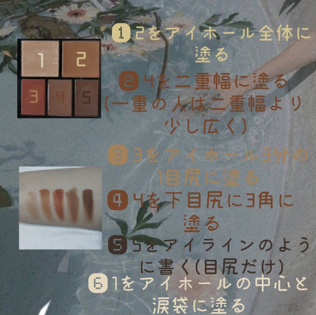 マルチアイパレット/U R GLAM/アイシャドウパレットを使ったクチコミ（2枚目）