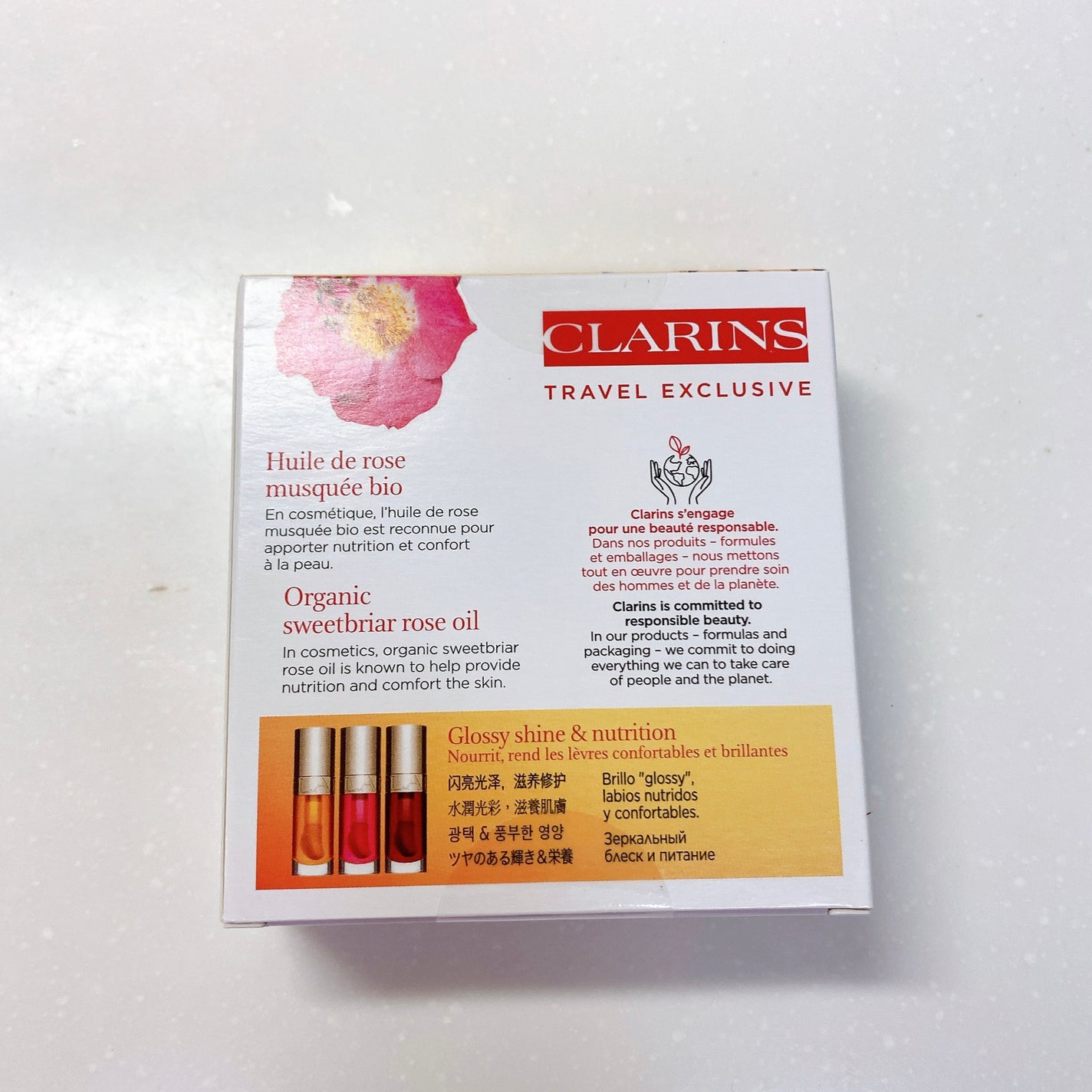 リップコンフォートオイル/CLARINS/リップグロスを使ったクチコミ(10枚目)