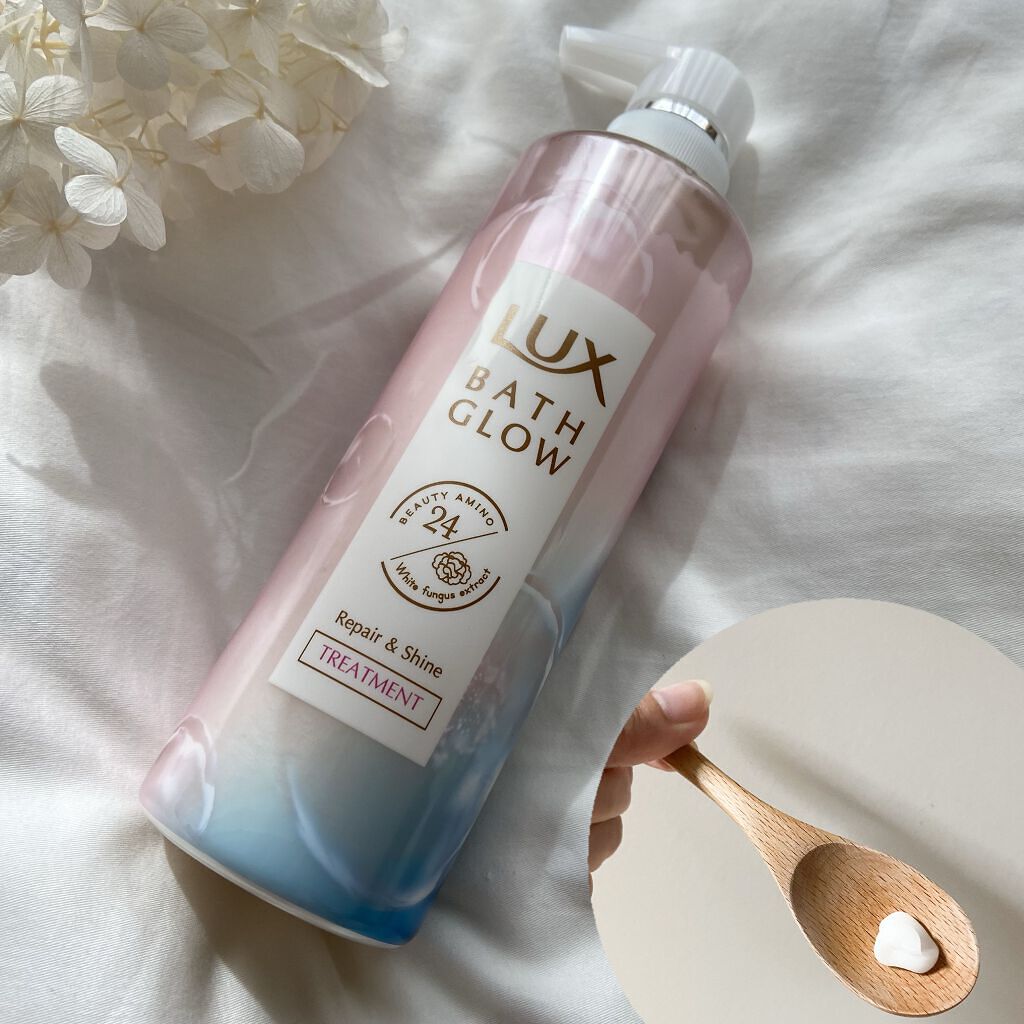 バスグロウ リペア&シャイン シャンプー／トリートメント/LUX/シャンプー・コンディショナーを使ったクチコミ（3枚目）