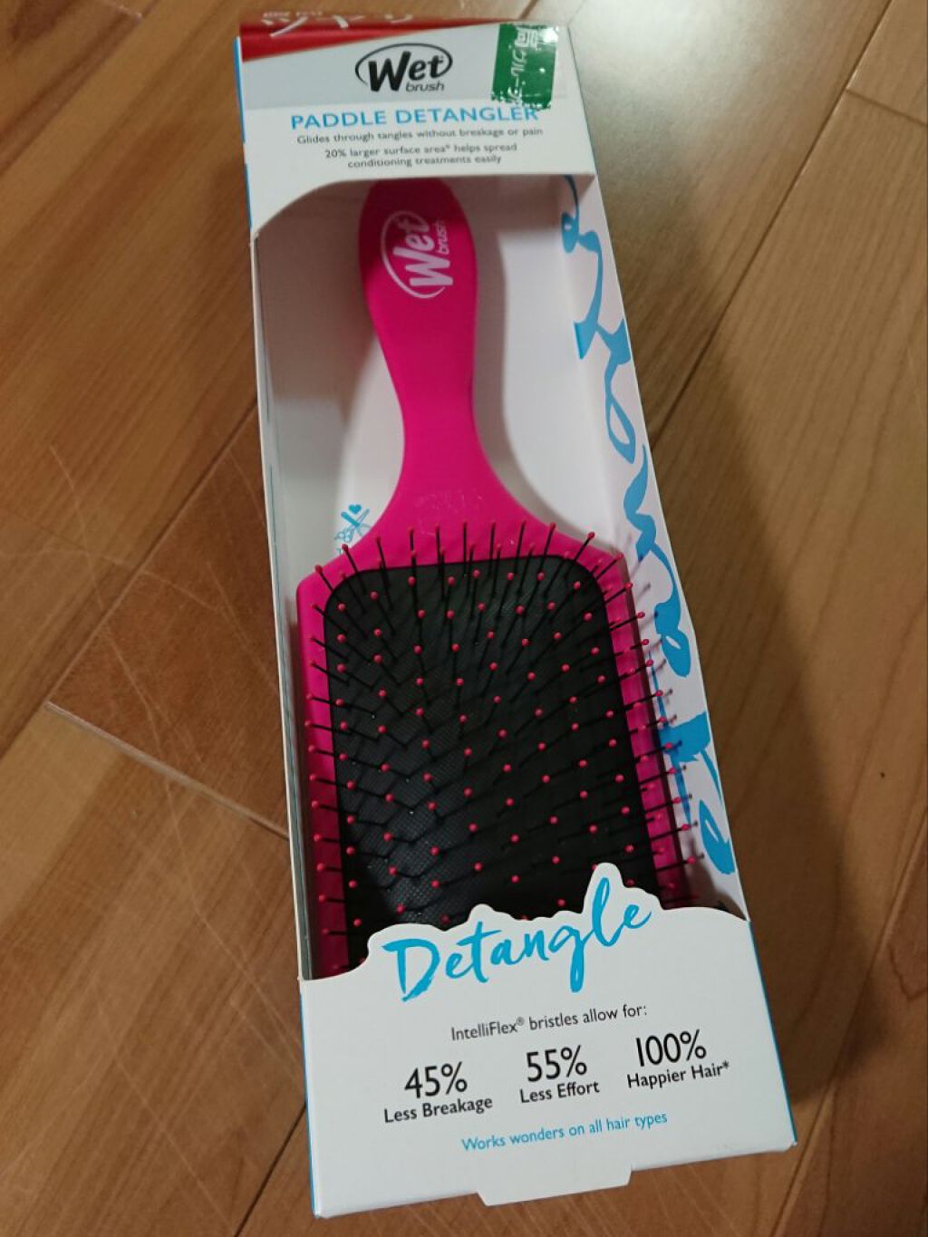 プロパドル ディタングラー ピンク/ウェットブラシ/ヘアブラシを使ったクチコミ（1枚目）