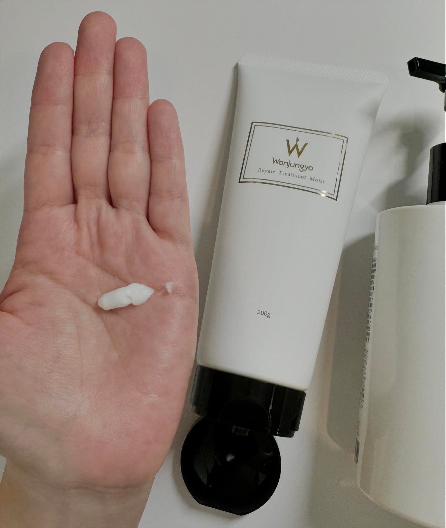 ウォンジョンヨ リペアシャンプー モイスト/リペアトリートメント モイスト/Wonjungyo/市販シャンプーを使ったクチコミ(3枚目)