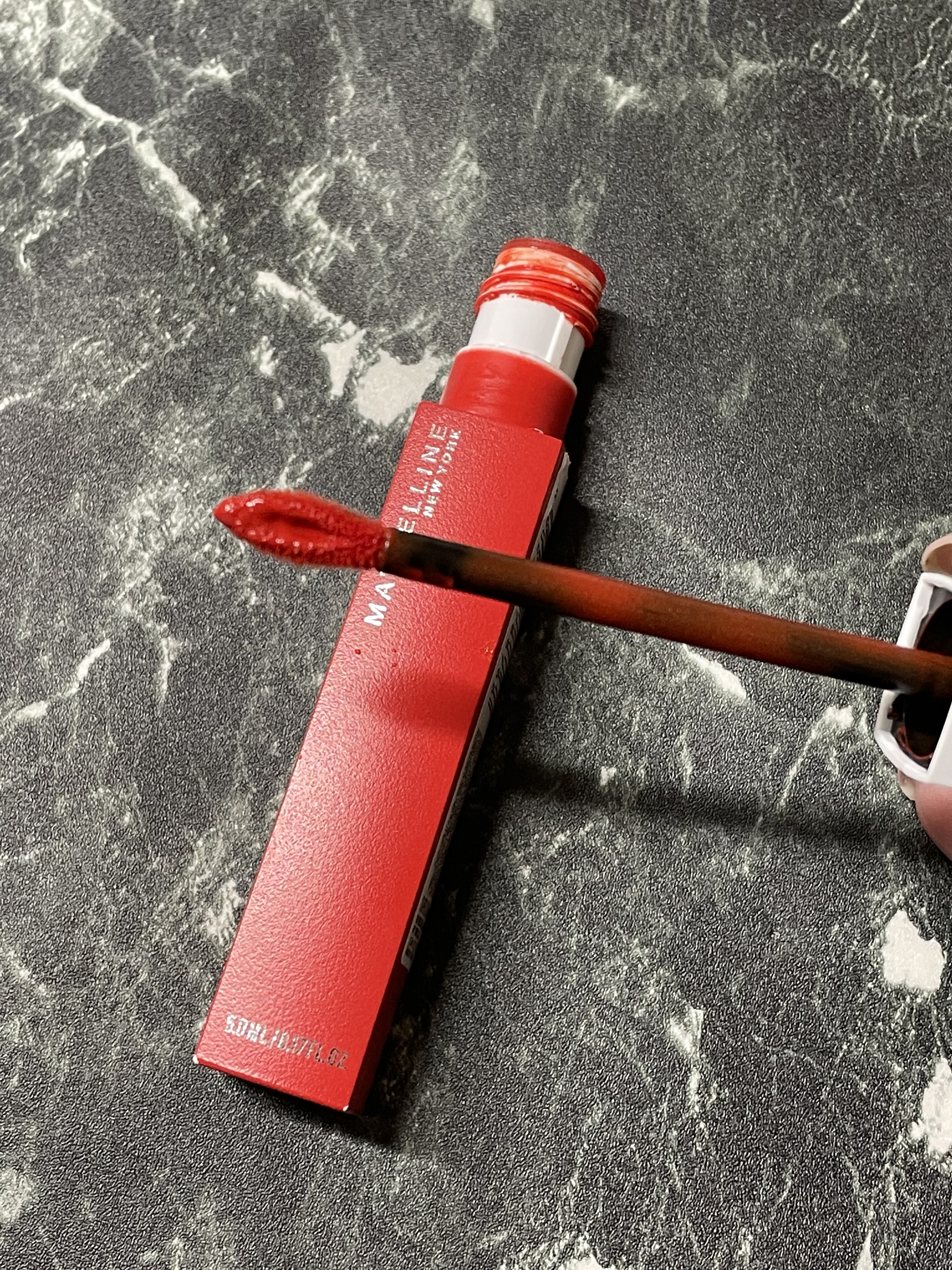 SPステイ マットインク 290/MAYBELLINE NEW YORK/口紅を使ったクチコミ（2枚目）