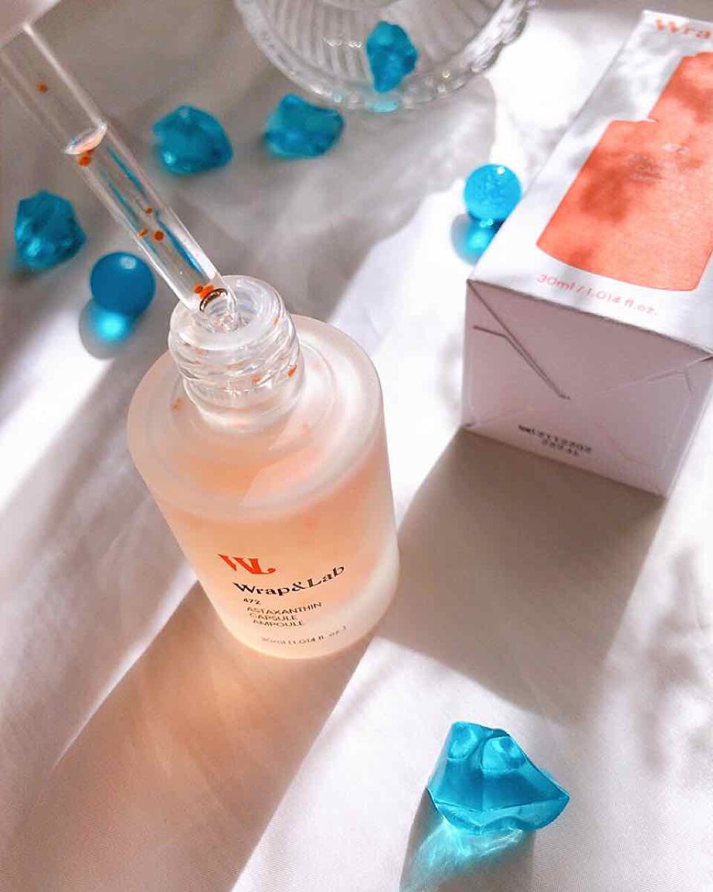 Wrap&Lab 472 astaxanthin ample/Wrap&Lab/美容液を使ったクチコミ(4枚目)